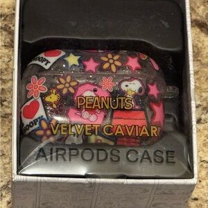 Velvet Caviar Peanuts AirPod Pro Case NIB